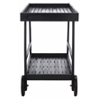 Safavieh Renzo Wood Bar Cart in Black