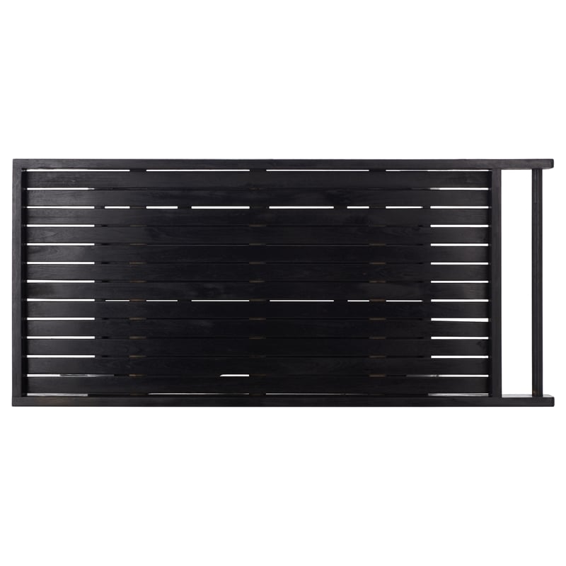 Safavieh Renzo Wood Bar Cart in Black