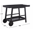 Safavieh Renzo Wood Bar Cart in Black