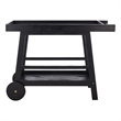 Safavieh Renzo Wood Bar Cart in Black