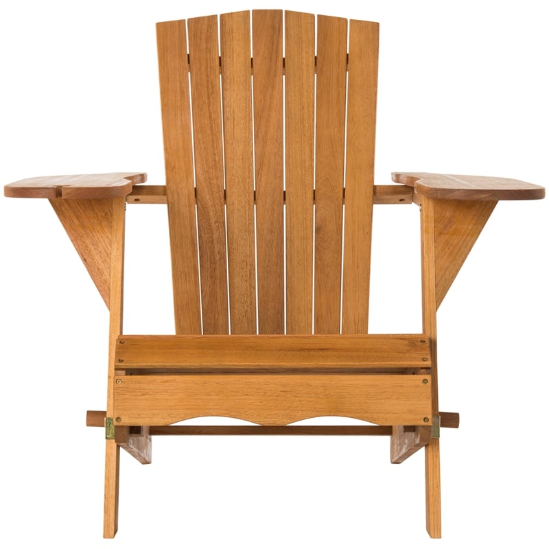 Safavieh Breetel Wood Adirondack 2 Per Box in Natural