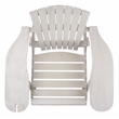 Safavieh Breetel Wood Adirondack 2 Per Box  in White