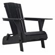 Safavieh Breetel Wood Adirondack 2 Per Box in Black