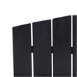 Safavieh Breetel Wood Adirondack 2 Per Box in Black