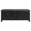 Safavieh Abri Wood Cushion Box in Black