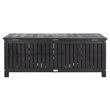 Safavieh Abri Wood Cushion Box in Black