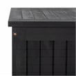 Safavieh Abri Wood Cushion Box in Black