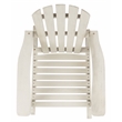 Safavieh Brizio Wood Adirondack Rocking Chair in White