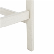 Safavieh Pate 3 Pc Bar Height Wood Bistro Set in White / Navy