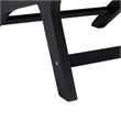Safavieh Chaston 4 Pc Wood Living Set in Black / Beige