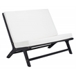 Safavieh Chaston 4 Pc Wood Living Set in Black / Beige