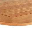 Safavieh Owens Balcony Wood Half Table in Natural