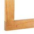Safavieh Owens Balcony Wood Half Table in Natural