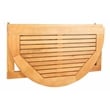 Safavieh Owens Balcony Wood Half Table in Natural