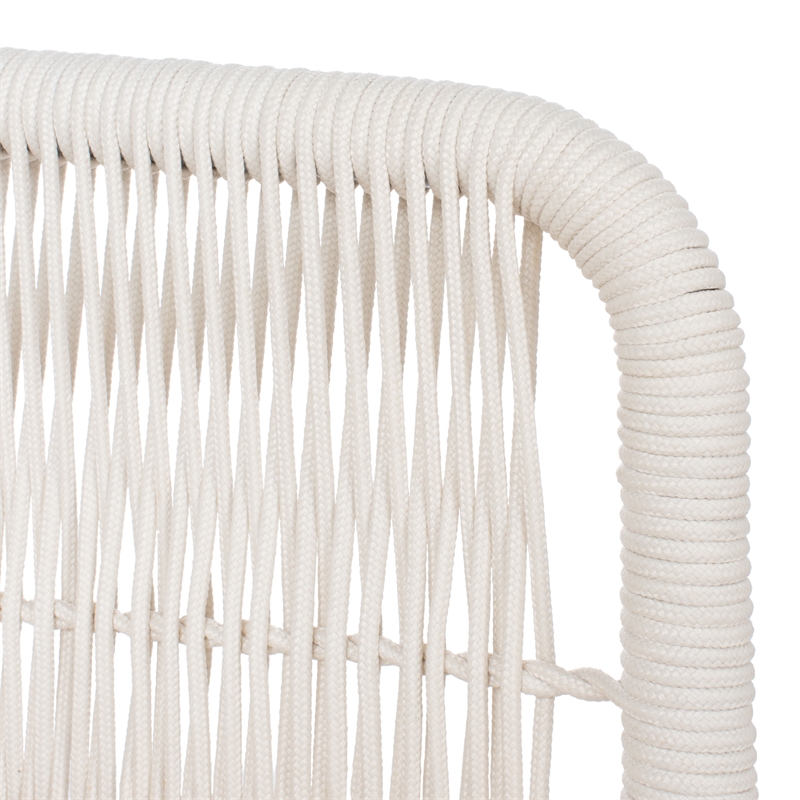 Safavieh Raldin Rope and Wood 4 Pc Living Set in Beige