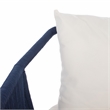 Safavieh Raldin Rope and Wood 4 Pc Living Set in Navy / Beige