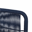 Safavieh Raldin Rope and Wood 4 Pc Living Set in Navy / Beige
