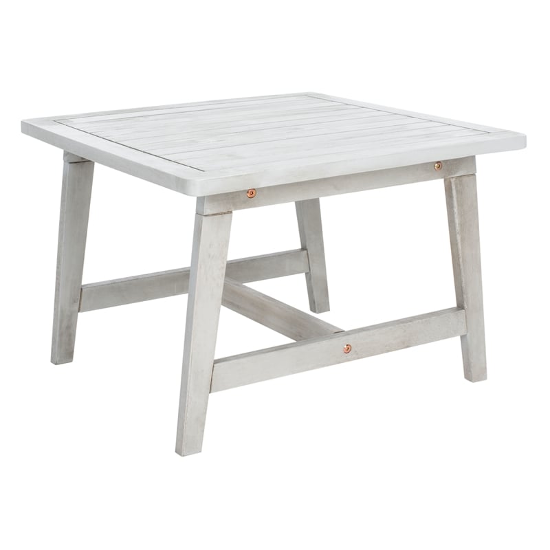 Safavieh Casella Wood and Fabric Living Set  in Gray / Gray