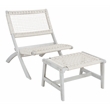 Safavieh Casella Wood and Fabric Living Set  in Gray / Gray