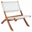 Safavieh Casella Wood and Fabric Living Set  in Natural / White