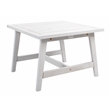 Safavieh Darryl Wood and Fabric Living Set in Gray / Gray