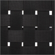 Safavieh Darryl Wood and Fabric Living Set in Black / Black