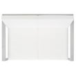 Safavieh Emiko Wood Outdoor Bench in Gray / Beige