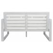 Safavieh Emiko Wood Outdoor Bench in Gray / Beige