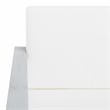 Safavieh Emiko Wood Outdoor Bench in Gray / Beige