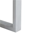 Safavieh Emiko Wood Outdoor Bench in Gray / Beige
