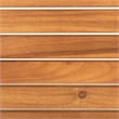 Safavieh Aquina Wood and Fabric Dining Set in Natural / Natural