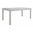 Safavieh Aquina Wood and Fabric Dining Set in Gray / Gray