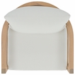 Safavieh Kento Wood Dining Chair Set of 2 in Oak / Ivory