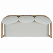 Safavieh Kento Wood 3 Seater Sofa  in Oak / Ivory