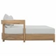 Safavieh Kento Wood Daybed in Oak / Ivory