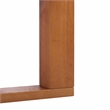 Safavieh Sophie Wood Lounger in Natural / Navy