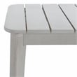 Safavieh Europa Wood and Fabric Dining Set in Gray
