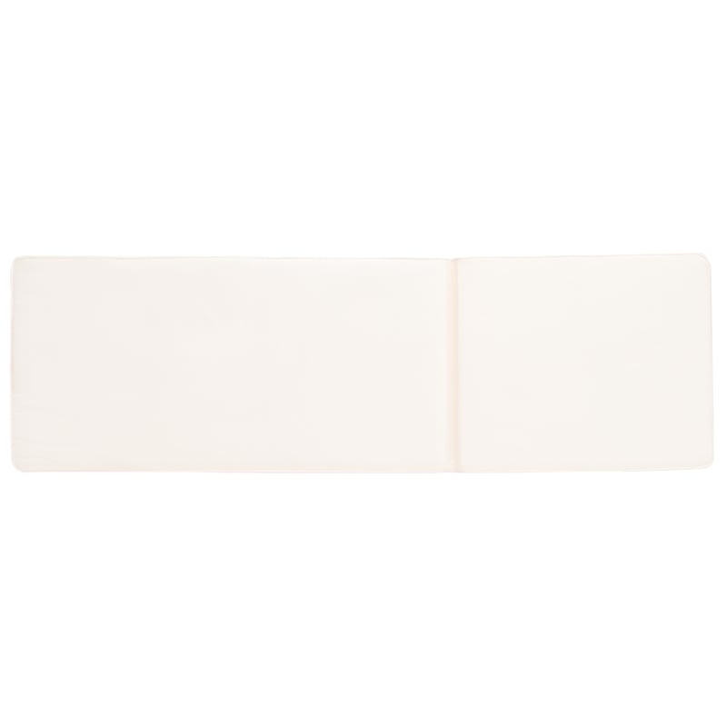 Safavieh Nuca Wood Sunlounger in Natural / White
