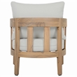 Safavieh Owen Wood Chair Set of 2 in Oak / Ivory