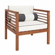 Safavieh Alda 4 Pc Wood Living Set  in Natural / Beige