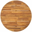 Safavieh Leo Round Wood Coffee Table 4 Legs in Natural / Black