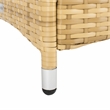 Safavieh Bandele 4Pc Wicker and Rattan Living Set in Natural / White