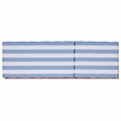 Safavieh Sophie Wood Lounger in Natural / Baby Blue