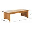 Safavieh Kento Wood Coffee Table  in Natural