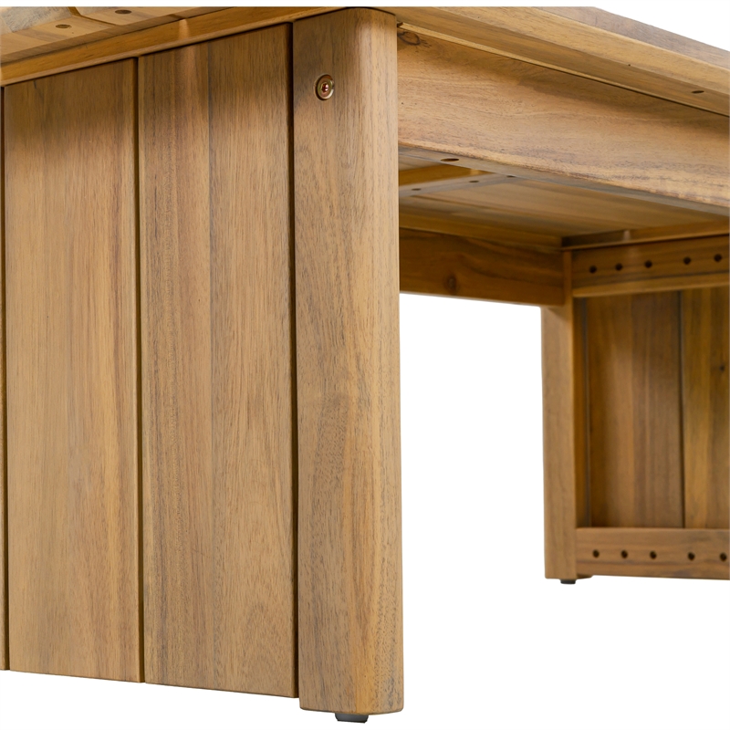 Safavieh Kento Wood Coffee Table in Oak