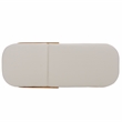 Safavieh Kento Wood Lounger  in Natural / Taupe