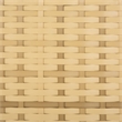 Safavieh Serapis Wicker and Rattan Trash Bin in Natural