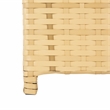 Safavieh Serapis Wicker and Rattan Trash Bin in Natural