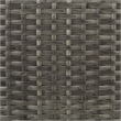 Safavieh Mazeli Wicker and Rattan Trash Bin in Gray / Brown