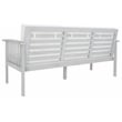 Safavieh Finnick Wood Outdoor Bench in Gray / Beige